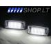 SUBARU LED numerių apšvietimas